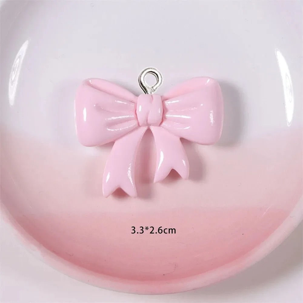 Resin Art Jewellery Kit - 10 조각 캔디 컬러 보우 수지