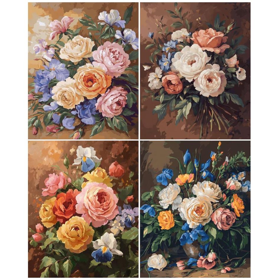 Resin Art Ideas - CHENISTORY 꽃 5D 다이아몬드 페인팅 키트