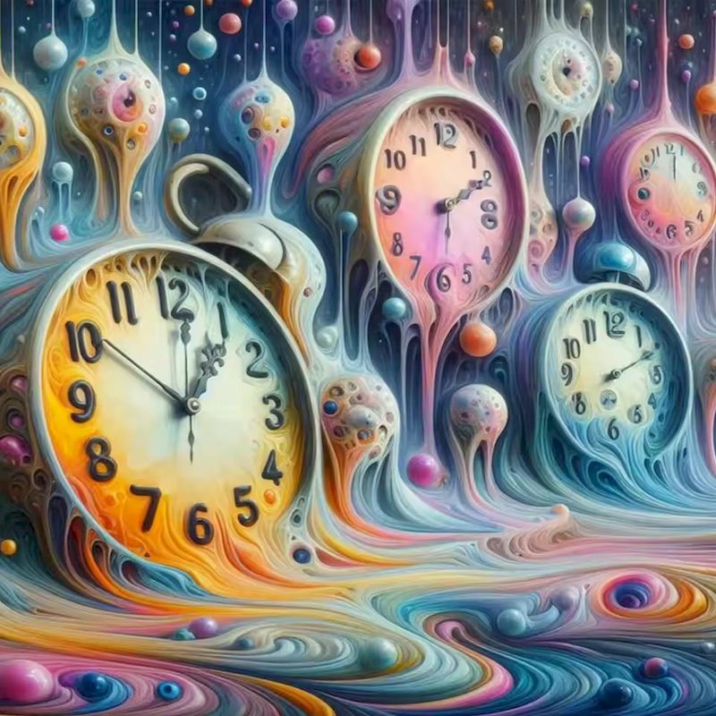 Resin Art Clock - 다이아몬드 페인팅 키트 벽 장식 DIY