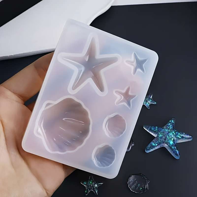 Resin Art Liquid - DIY 바다 테마 크리스탈 에폭시 레진
