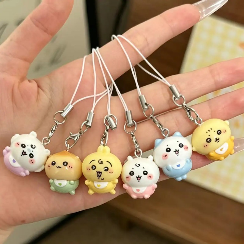 Resin Art Keychain - 귀여운 미니 레진 펜던트, 귀여운 아기옷을