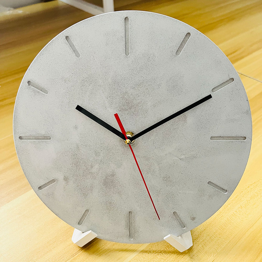 Resin Art Clock - 시계 다이얼 스탠드 금형 DIY 휴대
