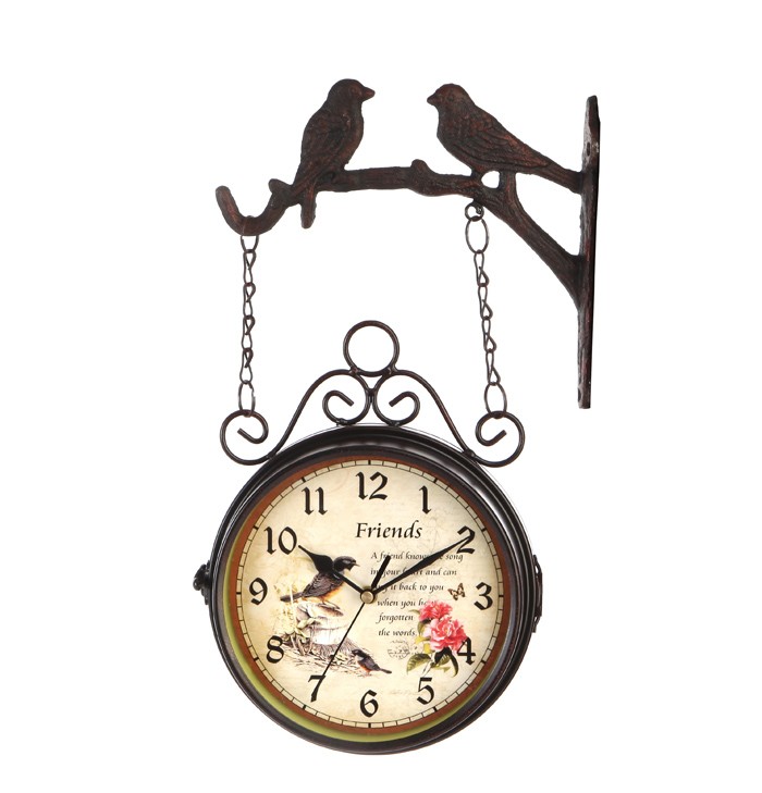 Resin Art Clock - 독특한 선물 - 레트로 빈티지 아트
