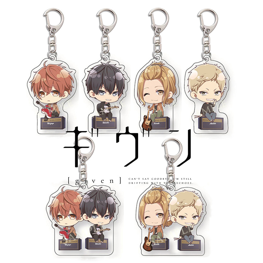 Resin Art Keychain - 아크릴 키체인 가방 참 장식 펜던트