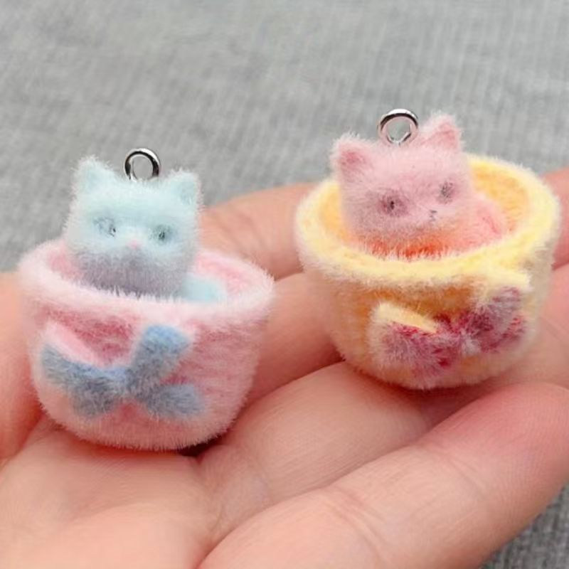 4개입 3D 플러시 레진 고양이 펜던트, DIY 쥬얼리 - Resin Art Jewellery Kit 리뷰 및 가격