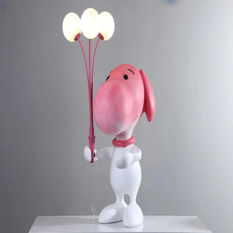 핫 디자이너 호텔 로비 영업부 플로어 램프 대형 동물  - Resin Art Floor Design 리뷰 및 가격