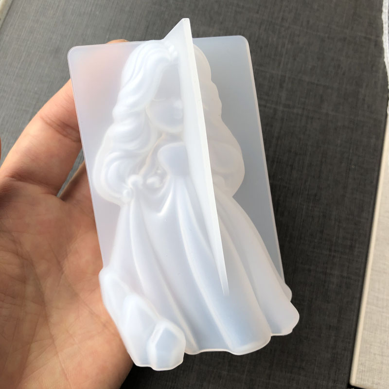 3D 귀여운 공주 실리콘 양초 금형 천사 소녀 비누 수 - Silicone Mold Ocean 리뷰 및 가격