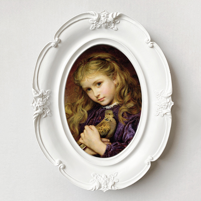 유럽 스타일 타원형 빈티지 레진 사진 프레임 - 독창적 - Resin Art Ideas 리뷰 및 가격