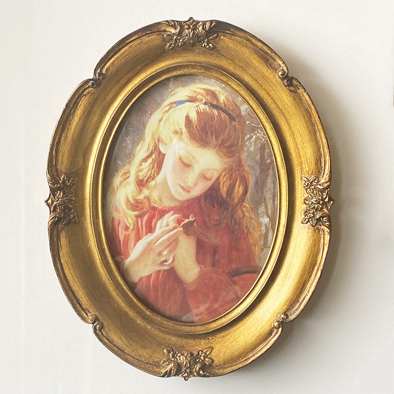 유럽 스타일 타원형 빈티지 레진 사진 프레임 - 독창적 - Resin Art Ideas 리뷰 및 가격