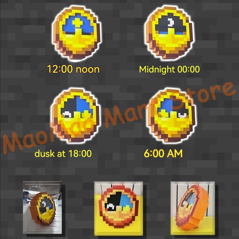 시크한 레트로 픽셀 아트 스타일 해와 달 시계 업그레이 - Resin Art Clock 리뷰 및 가격