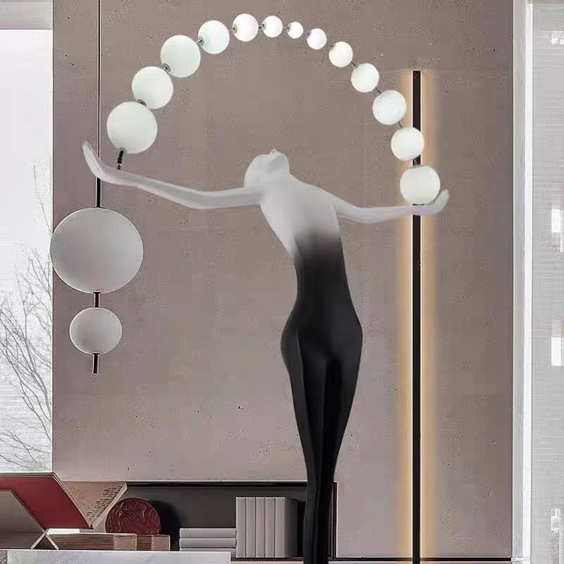 호텔 디자이너 모던 미니멀리스트 노르딕 플로어 라이트  - Resin Art Floor Design 리뷰 및 가격