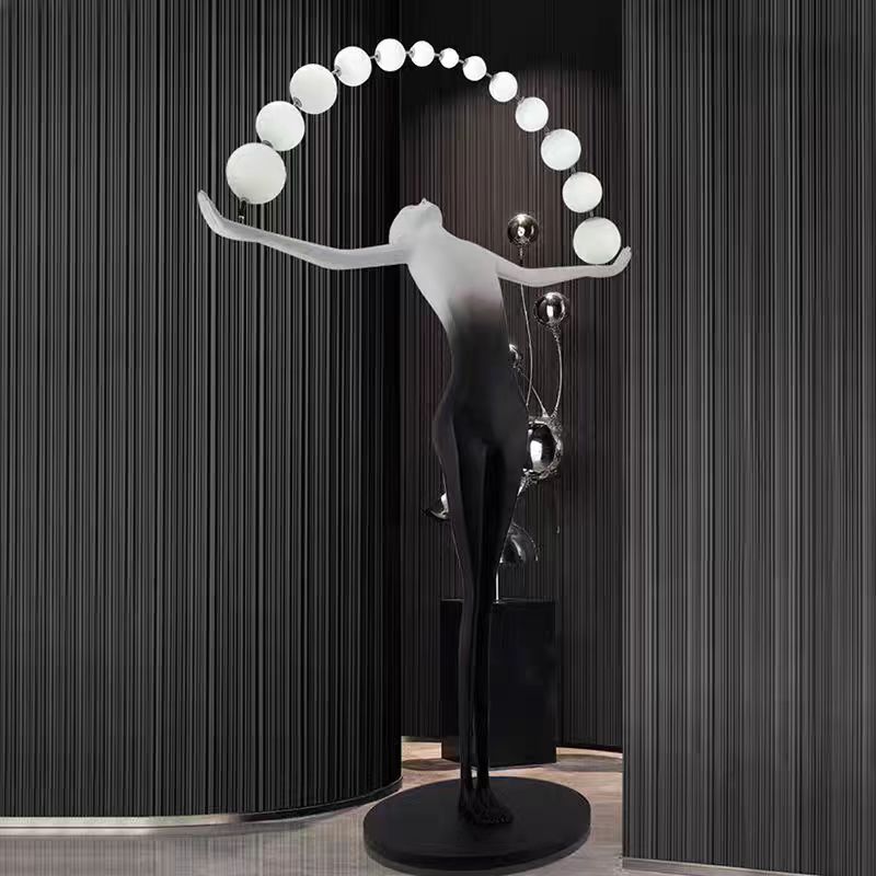 호텔 디자이너 모던 미니멀리스트 노르딕 플로어 라이트  - Resin Art Floor Design 리뷰 및 가격