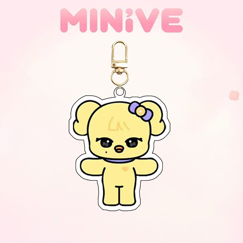 아이브 미니벡 케이팝 그룹 아이돌 아크릴 키체인 러블리 - Resin Art Keychain 리뷰 및 가격