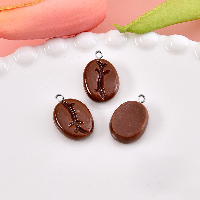 10개 커피콩 레진 펜던트 참 장식품 DIY 귀걸이 목 - Resin Art Jewellery Kit 리뷰 및 가격