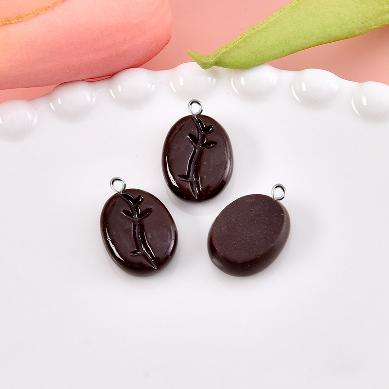 10개 커피콩 레진 펜던트 참 장식품 DIY 귀걸이 목 - Resin Art Jewellery Kit 리뷰 및 가격