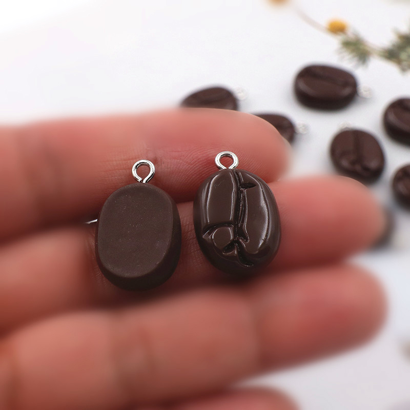 10개 커피콩 레진 펜던트 참 장식품 DIY 귀걸이 목 - Resin Art Jewellery Kit 리뷰 및 가격