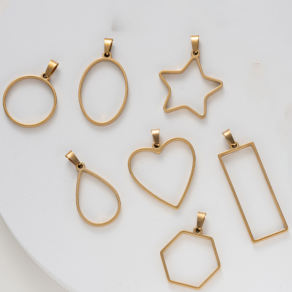 5개 스테인리스 스틸 오픈 백 레진 몰드 펜던트 블랭크 - Resin Art Jewellery Kit 리뷰 및 가격