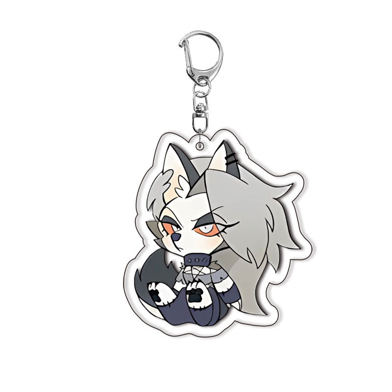 Hazbin Hotel 새로운 아크릴 인기 애니메이션  - Resin Art Keychain 리뷰 및 가격