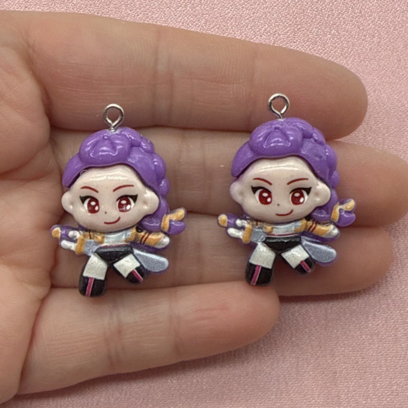 10개 레진 만화 펜던트, DIY 쥬얼리 제작 귀걸이, - Resin Art Jewellery Kit 리뷰 및 가격