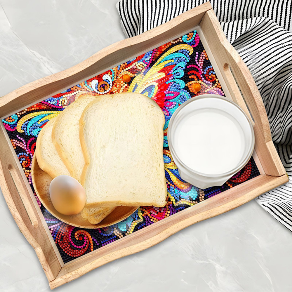 5D DIY 다이아몬드 페인팅 나무 식판 장식용 다이아 - Resin Art Wooden Tray 리뷰 및 가격