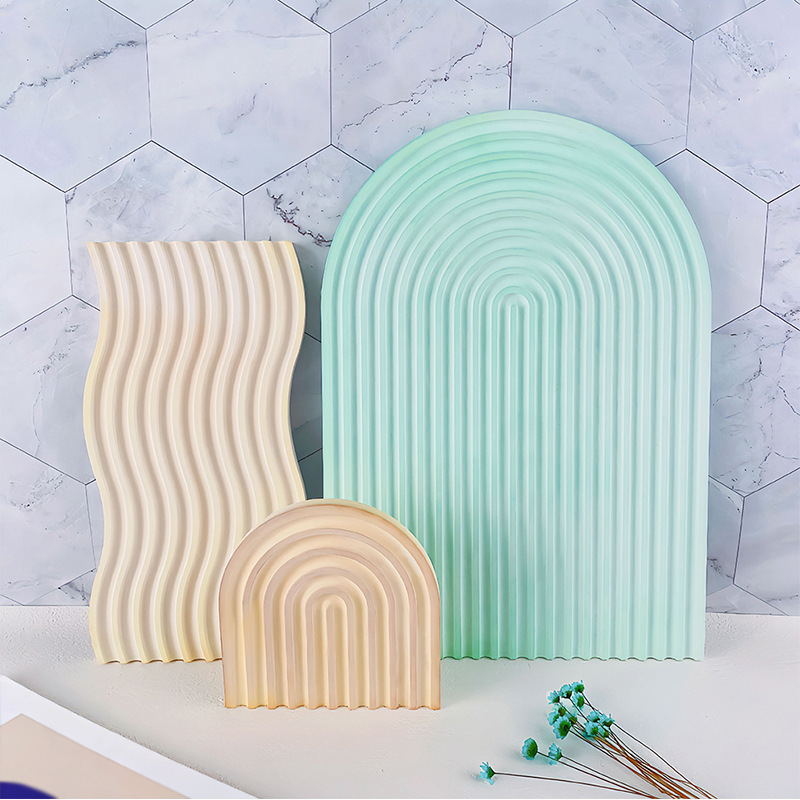 DIY 스트라이프 웨이브 트레이 몰드 레진 제작용 콘크 - Resin Art Liquid 리뷰 및 가격