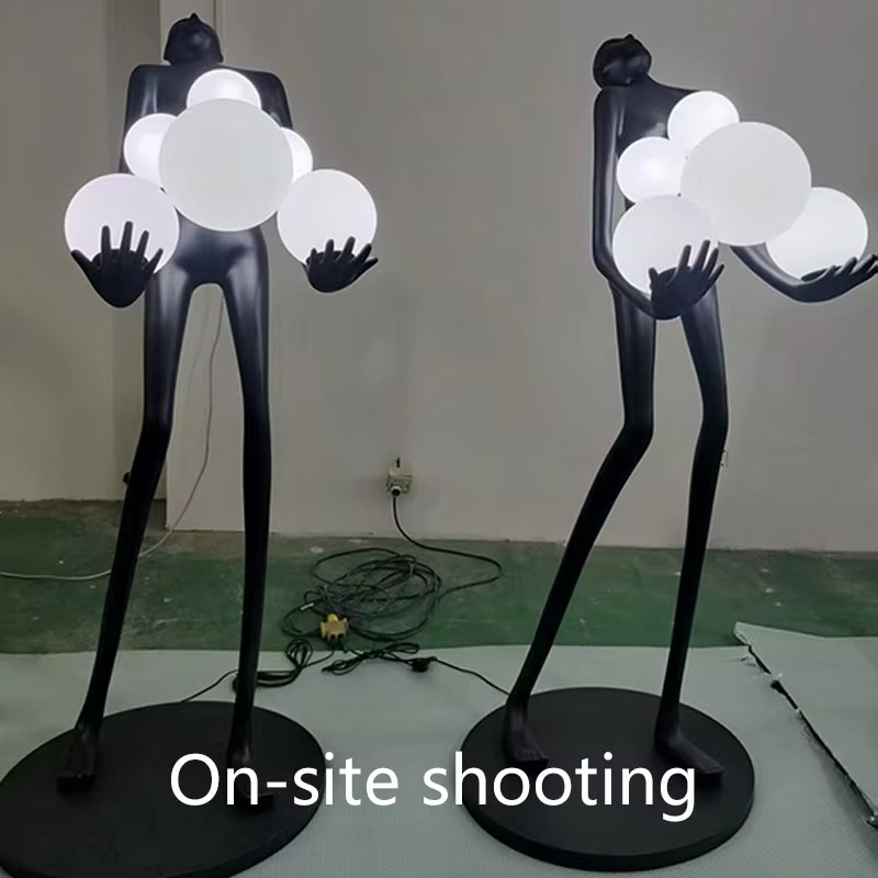 호텔 노르딕 거실 코너 레진 조각 플로어 조명 디자이너 - Resin Art Floor Design 리뷰 및 가격