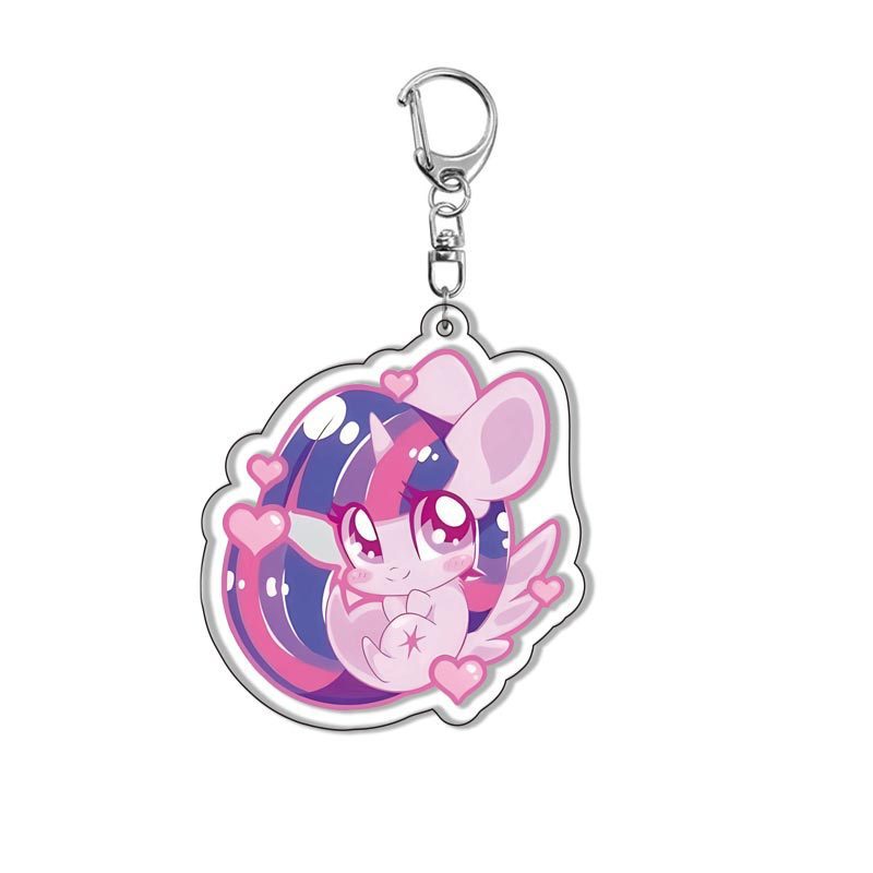 마이 리틀 포니 애니메이션 아크릴 만화 키체인 열쇠고리 - Resin Art Keychain 리뷰 및 가격