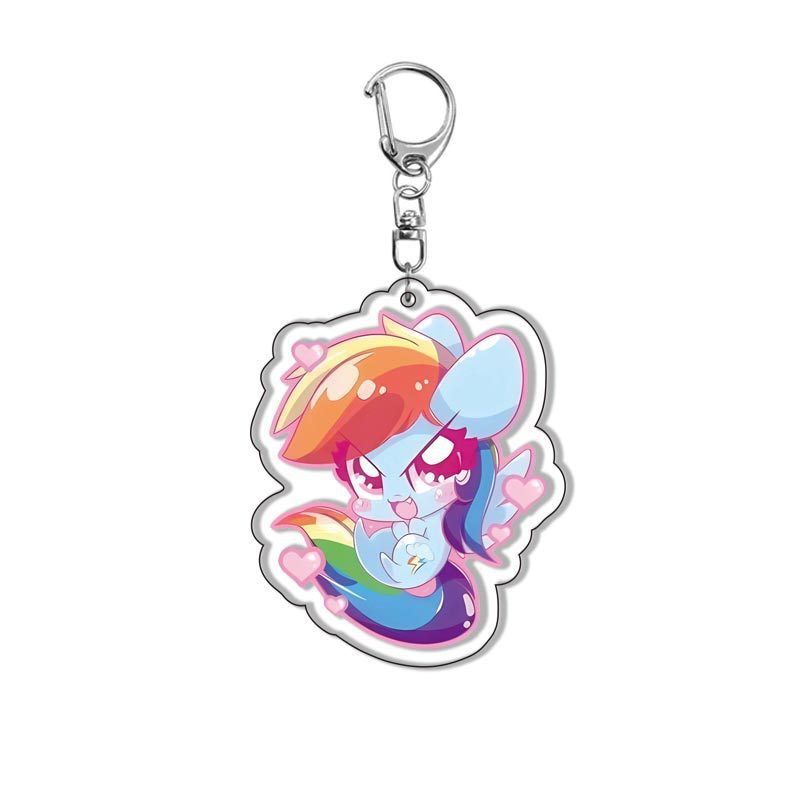 마이 리틀 포니 애니메이션 아크릴 만화 키체인 열쇠고리 - Resin Art Keychain 리뷰 및 가격