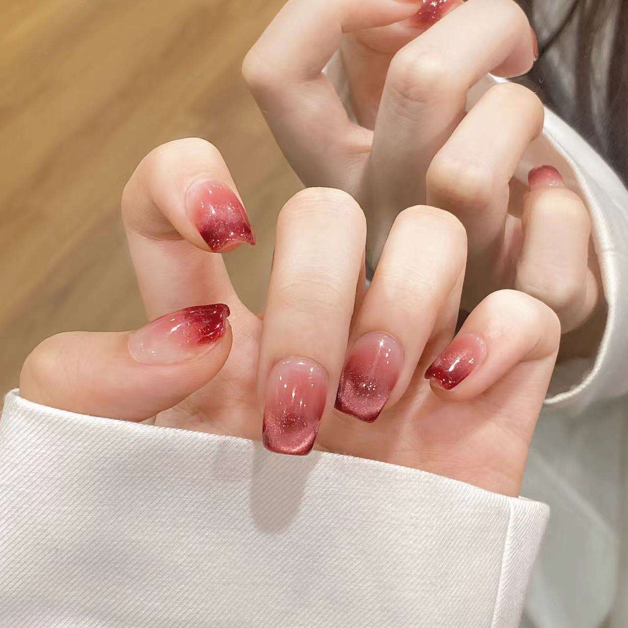 10개입 순수 수제 짧은 관 모양 네일 아트, 아름다운 - Resin Art Ideas 리뷰 및 가격
