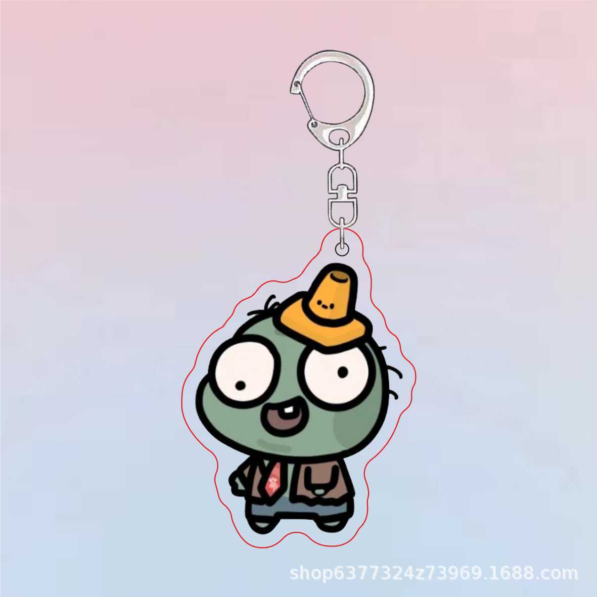 식물 vs 좀비 아크릴 귀여운 키체인 게임 관련 상품  - Resin Art Keychain 리뷰 및 가격