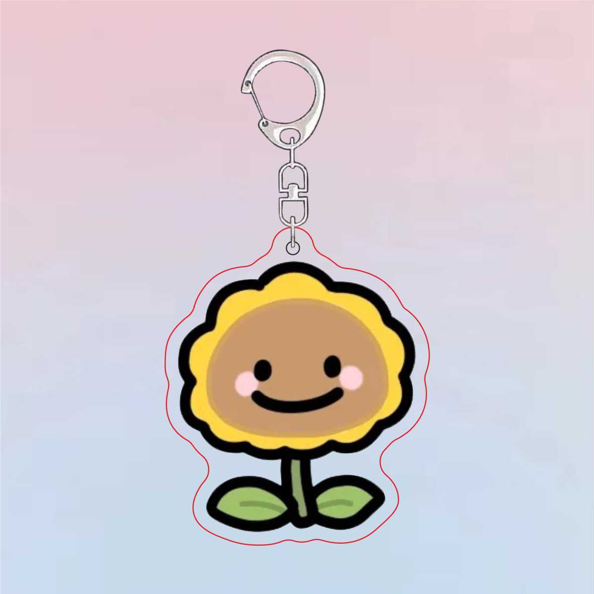 식물 vs 좀비 아크릴 귀여운 키체인 게임 관련 상품  - Resin Art Keychain 리뷰 및 가격