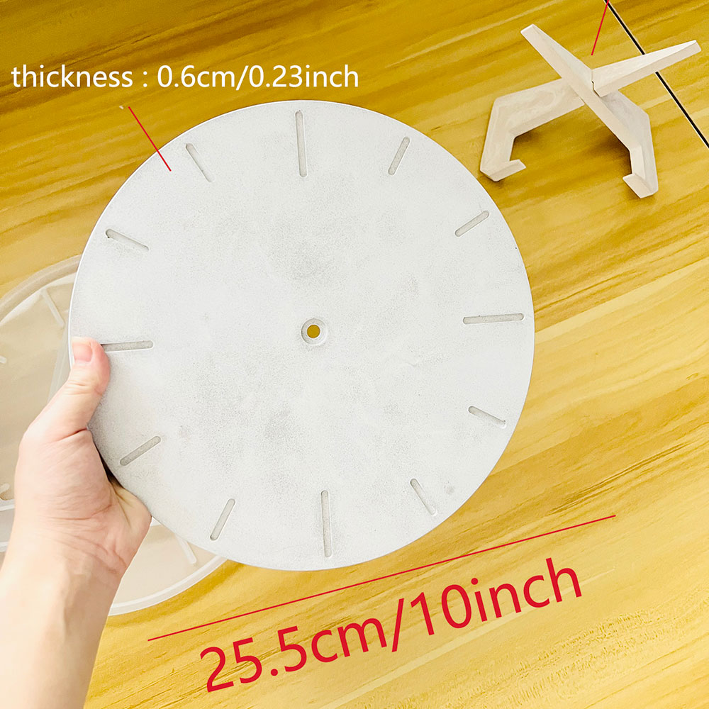 시계 다이얼 스탠드 금형 DIY 휴대 전화 스탠드 태블 - Resin Art Clock 리뷰 및 가격