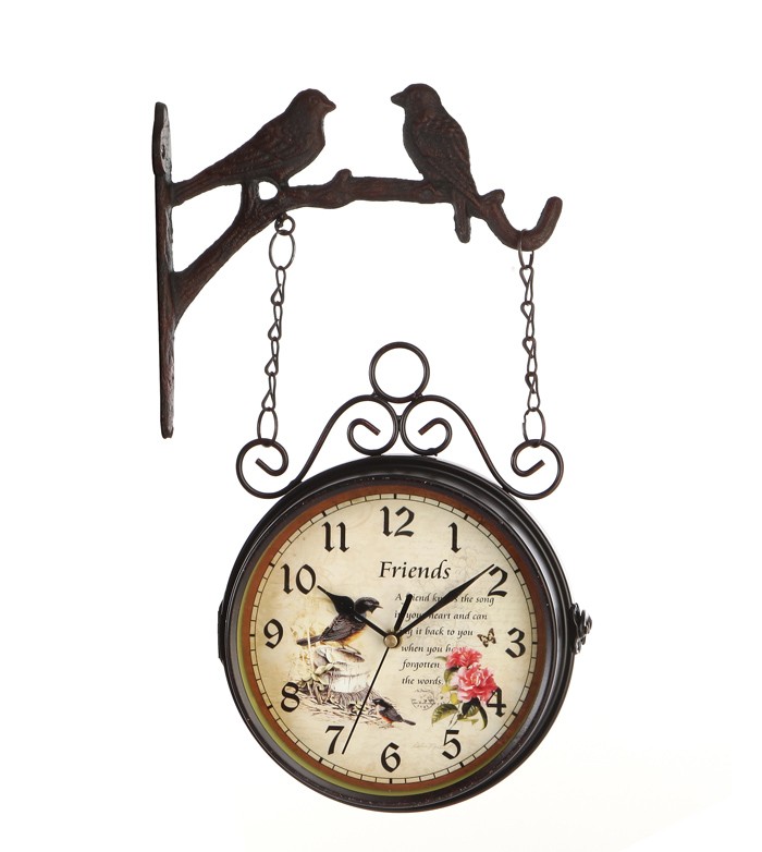 독특한 선물 - 레트로 빈티지 아트 - 레트로 메탈 철 - Resin Art Clock 리뷰 및 가격