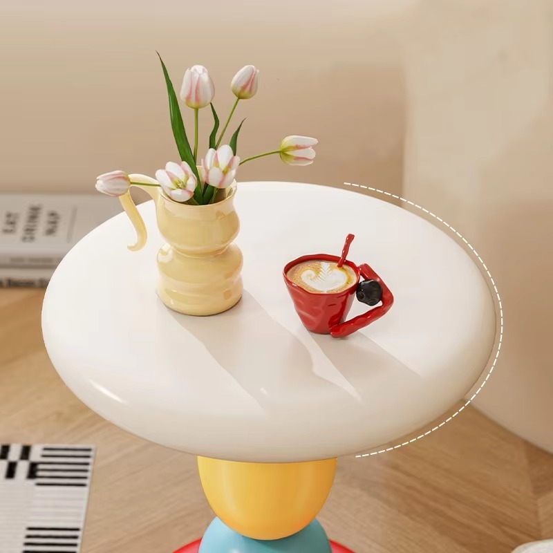 민속 예술 디자인의 창의적인 레진 협탁, 침실이나 거실 - Resin Art Floor Design 리뷰 및 가격