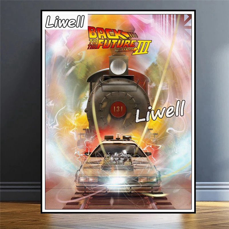 공상 과학 영화 백 투 더 퓨처 다이아몬드 페인팅 아트 - Resin Art Drill Machine 리뷰 및 가격
