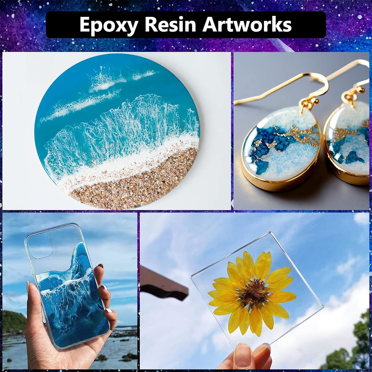 1000ml 크리스탈 투명 에폭시 레진 키트, 황변 없 - Resin Art And Jewelry 리뷰 및 가격