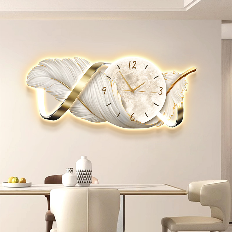 대형 메탈 벽시계, 귀여운 인테리어 디지털 모던 룸 데 - Resin Art Clock 리뷰 및 가격