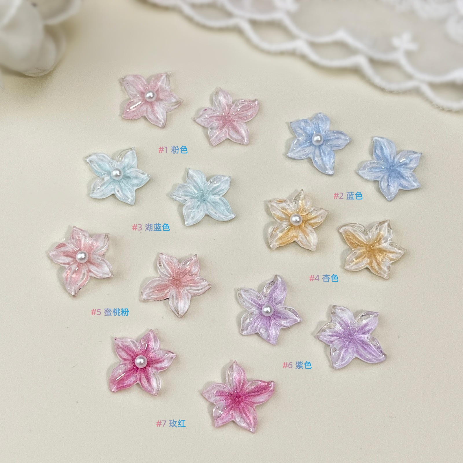 20개 부드러운 조각 꽃 네일 참 장식 수제 3D 라인 - Resin Art Drill Machine 리뷰 및 가격