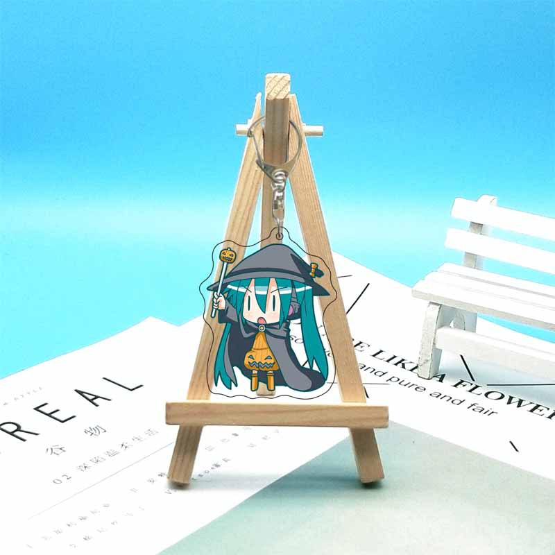 하츠네 미쿠 애니메이션 아크릴 귀여운 피규어 가방 참  - Resin Art Keychain 리뷰 및 가격
