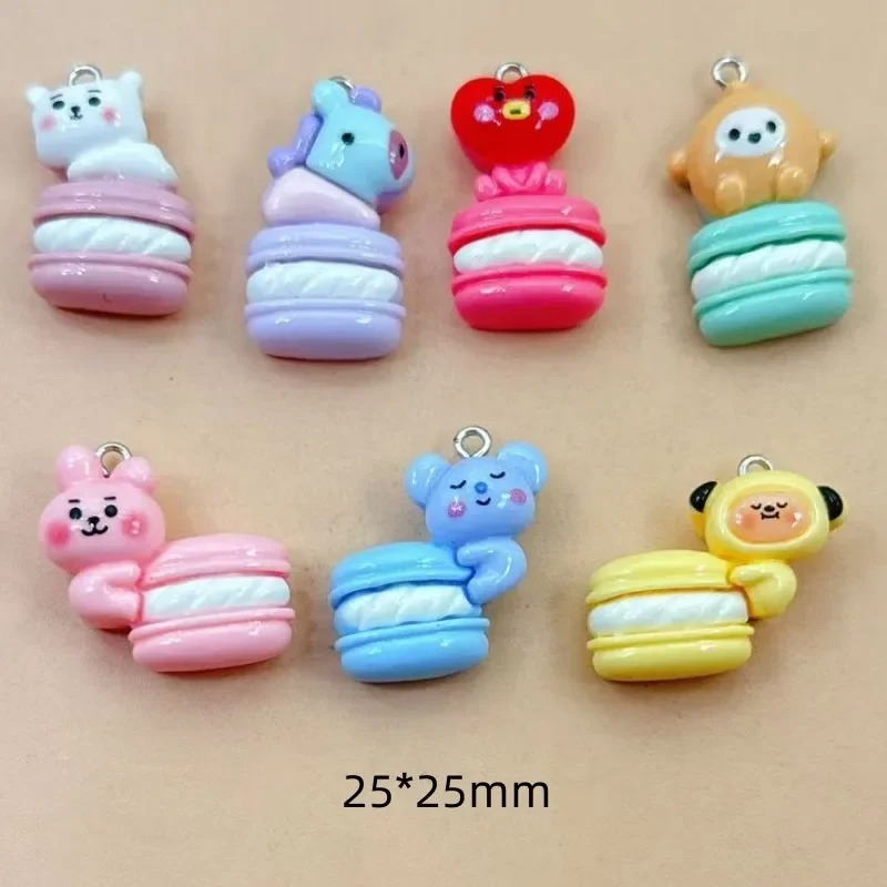 10개 혼합 만화 캐릭터 레진 참 장식품, DIY 수제 - Resin Art Supplies 리뷰 및 가격