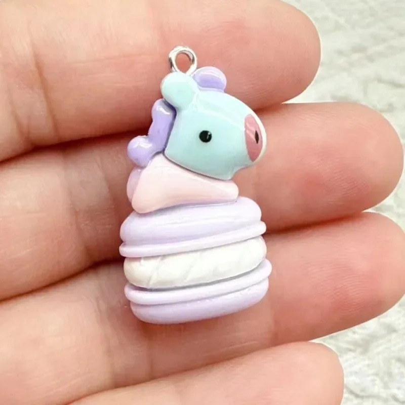 10개 혼합 만화 캐릭터 레진 참 장식품, DIY 수제 - Resin Art Supplies 리뷰 및 가격