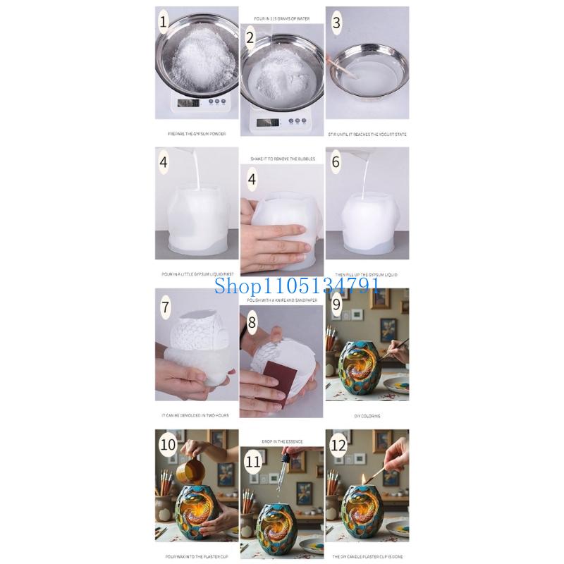 98km 크리 에이 티브 뱀 패턴 실리콘 화분 금형 화 - Resin Art Ideas 리뷰 및 가격