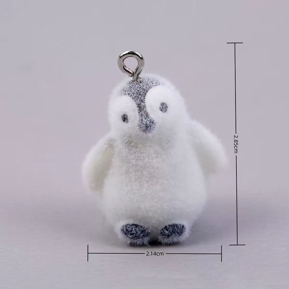 5개입 플로킹 작은 펭귄 레진 참 동물 펜던트 DIY  - Resin Art Keychain 리뷰 및 가격