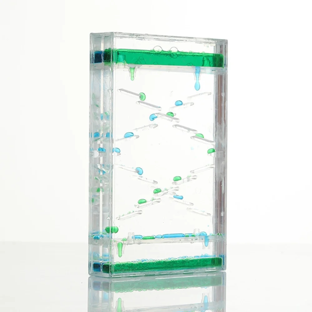 컬러 2 색 모래 시계 타이머 혼합 슬라이드 오일 드롭 - Resin Art Clock 리뷰 및 가격